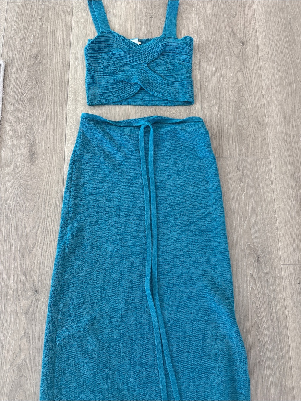 Cult Gaia Knit Skirt & top set